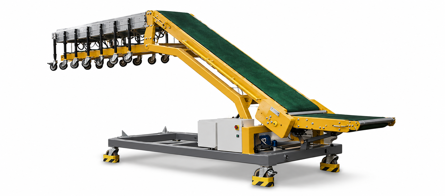 Truck Loading and Unloading Belt Conveyor
